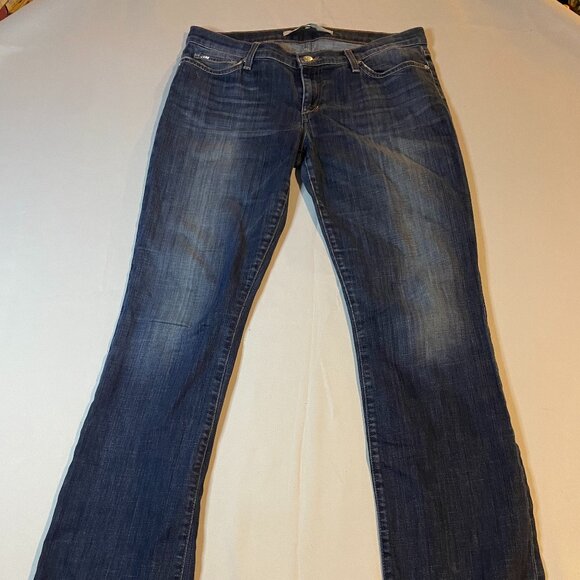 Joe's Socialite Jeans Womens 30 Blue Dark Wash Denim Straight Pockets Casual - Picture 1 of 5